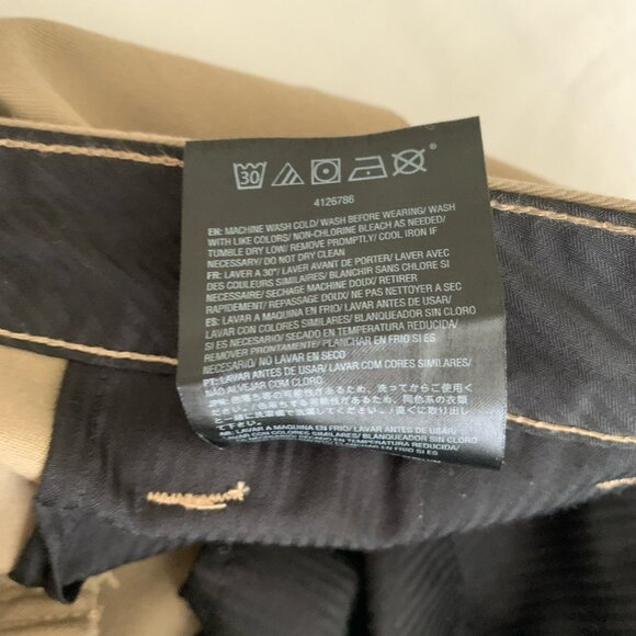 Volcom Men's Tan Khaki Vmonty Chino Pants Size 29 Flat Front NWT - Picture 9 of 11